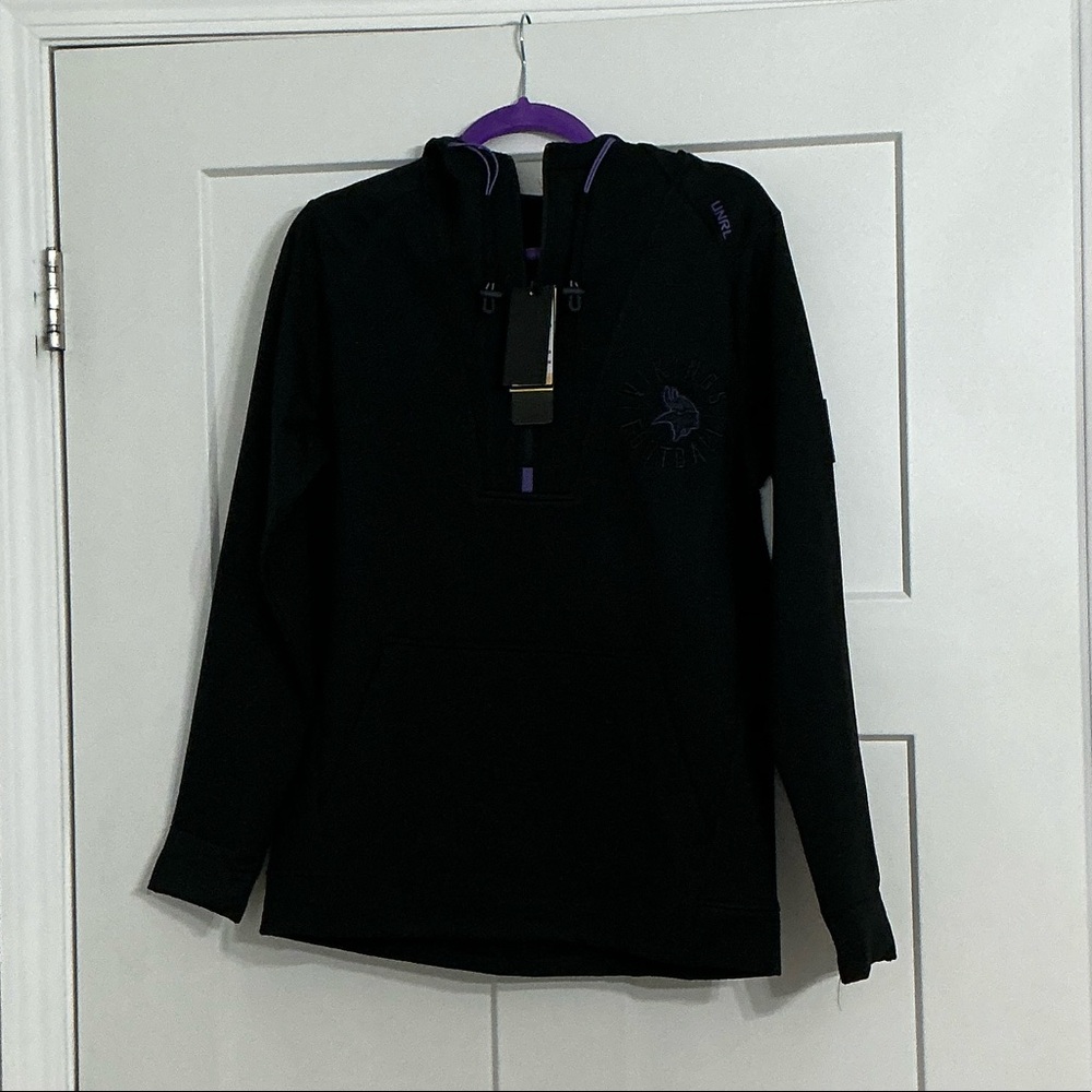 Black and Purple Minnesota Vikings UNRL pullover - NWT